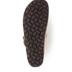 Freida Mules Slippers - Chestnut