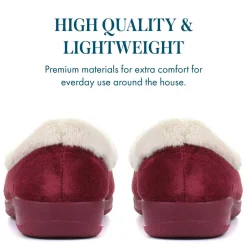 Full Slipper - Burgundy