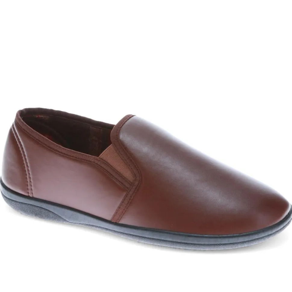 Full Slippers - Brown