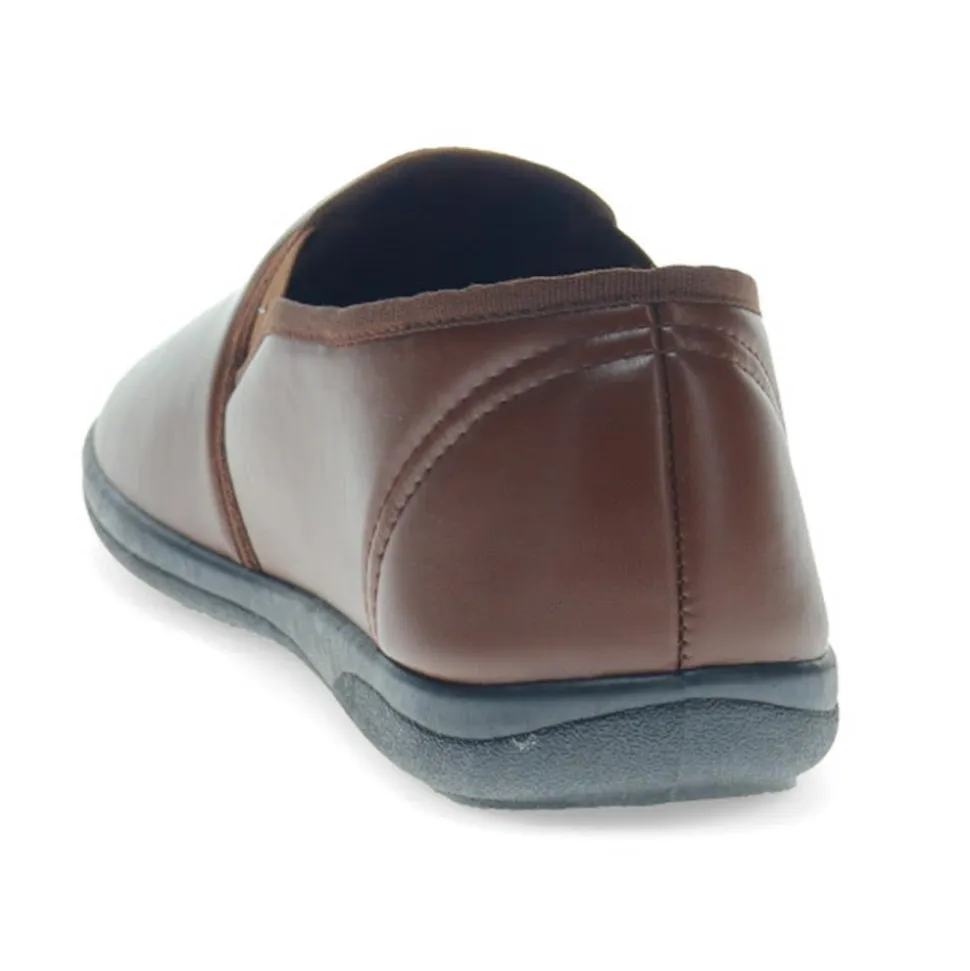 Full Slippers - Brown