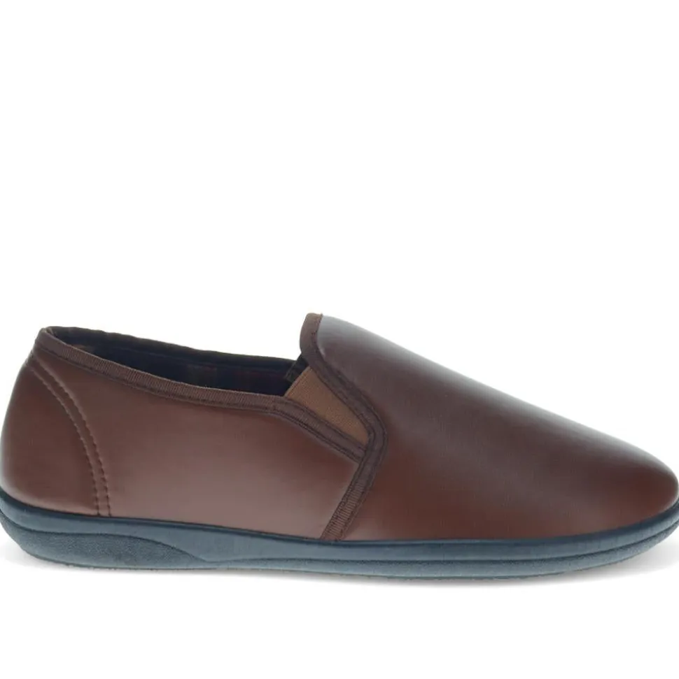 Full Slippers - Brown