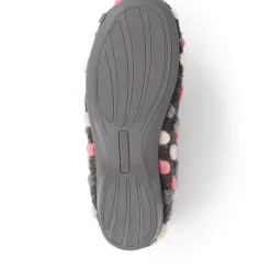 Full Slippers - Dark Grey Multi