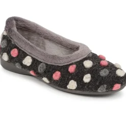 Full Slippers - Dark Grey Multi