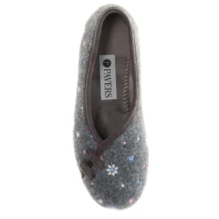 Full Slippers - Grey Floral