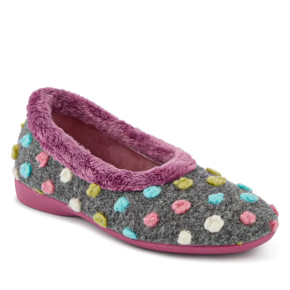 Full Slippers - Grey Multi