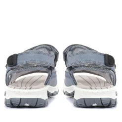 Fully Adjustable Daily Sandals - Denim