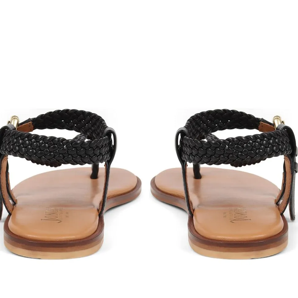 Gabrielah Toe-Post Sandals - Black
