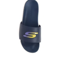 Gambix 2.0 - Utopo Slider Sandals - Navy-Grey