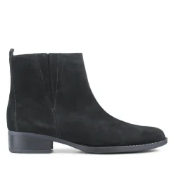 Gibside Gabor Leather Ankle Boots - Black