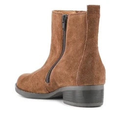 Gibside Gabor Leather Ankle Boots - Brown