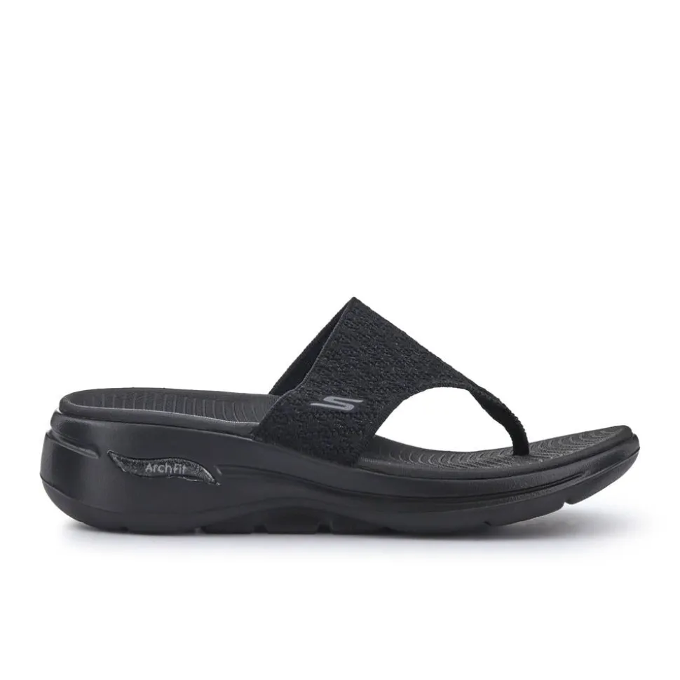 Go Walk Arch Fit Sandals - Black
