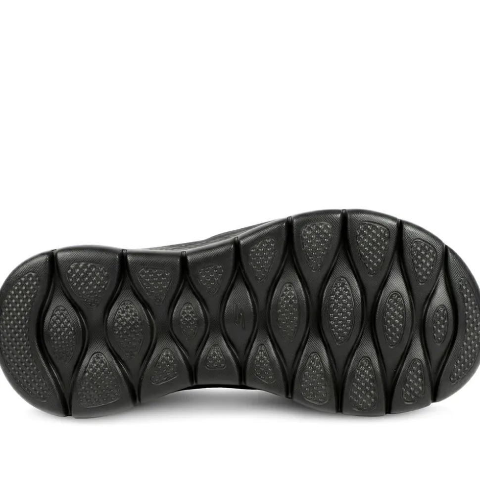 GO WALK Flex Sandals - Black-Black