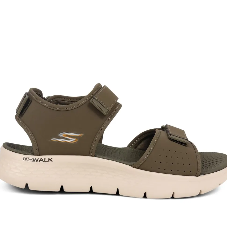 GO WALK Flex Sandals - Olive