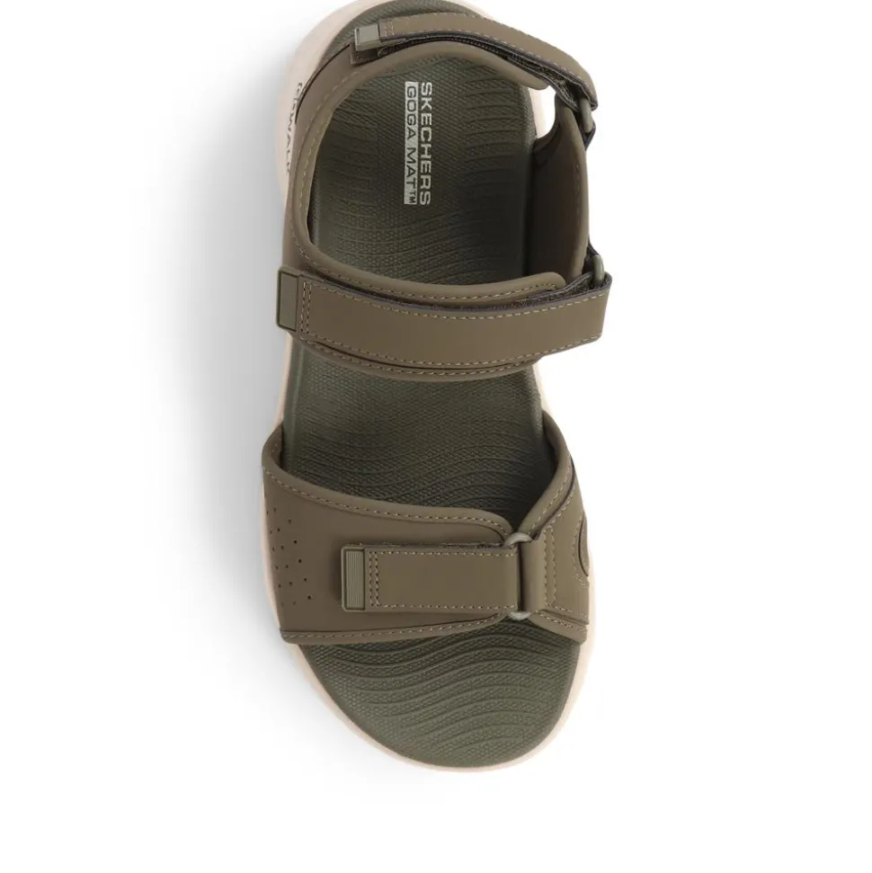 GO WALK Flex Sandals - Olive