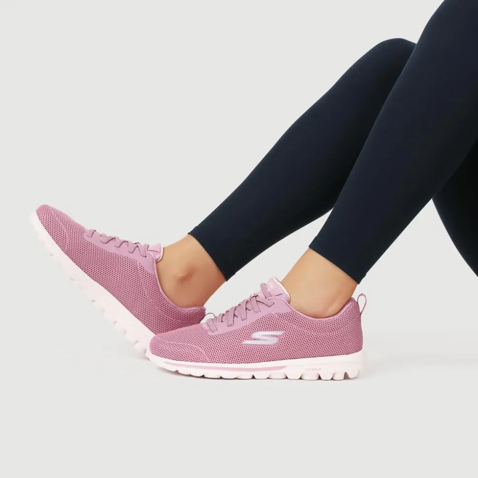 GO WALK® TRAVEL Trainers - Mauve