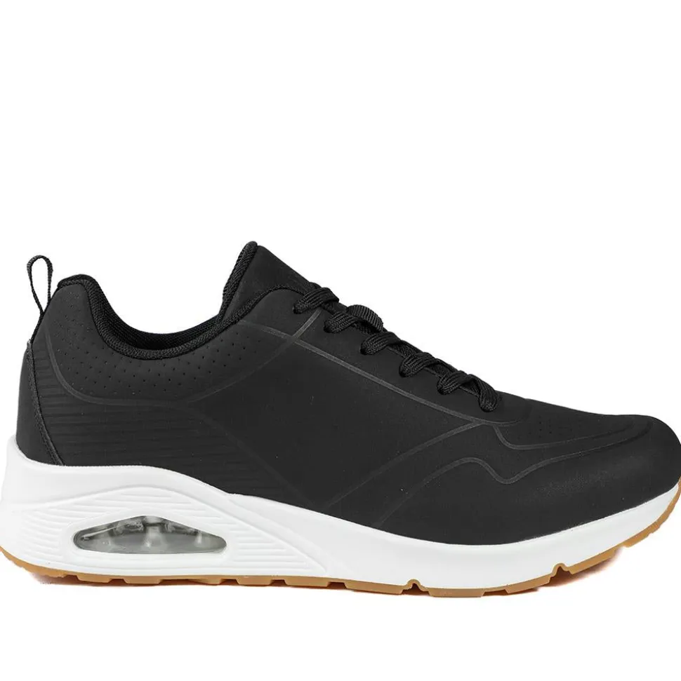 Grippy Lace-Up Trainers - Black