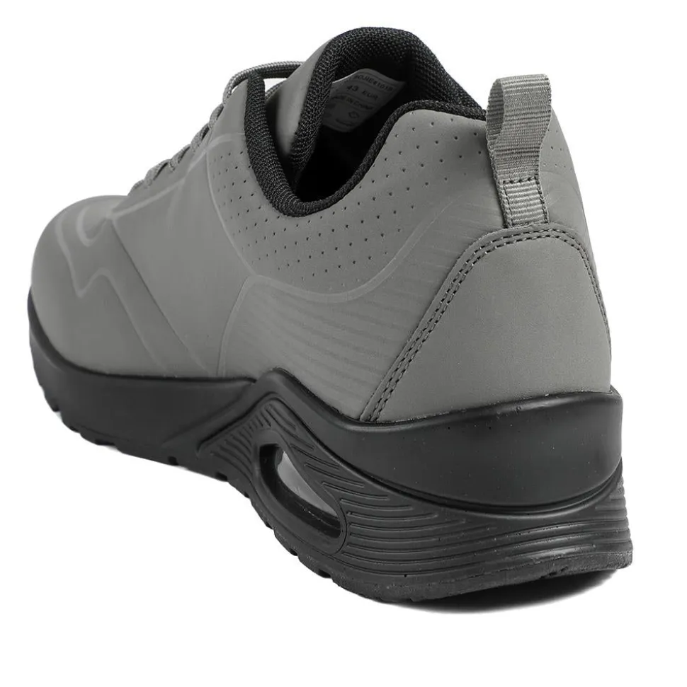 Grippy Lace-Up Trainers - Grey