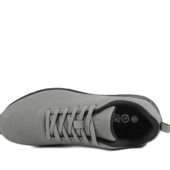 Grippy Lace-Up Trainers - Grey