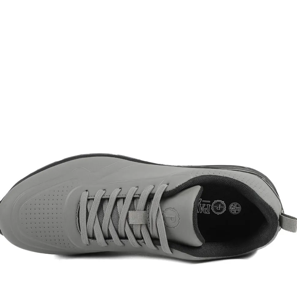 Grippy Lace-Up Trainers - Grey