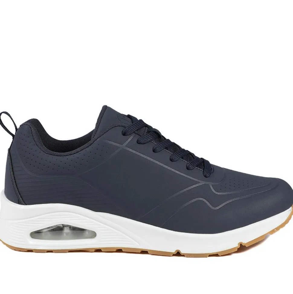 Grippy Lace-Up Trainers - Navy
