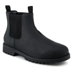 Hamburg Leather Waterproof Chelsea Boots - Black