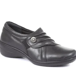 Handmade Slip-On Leather Shoes - Black