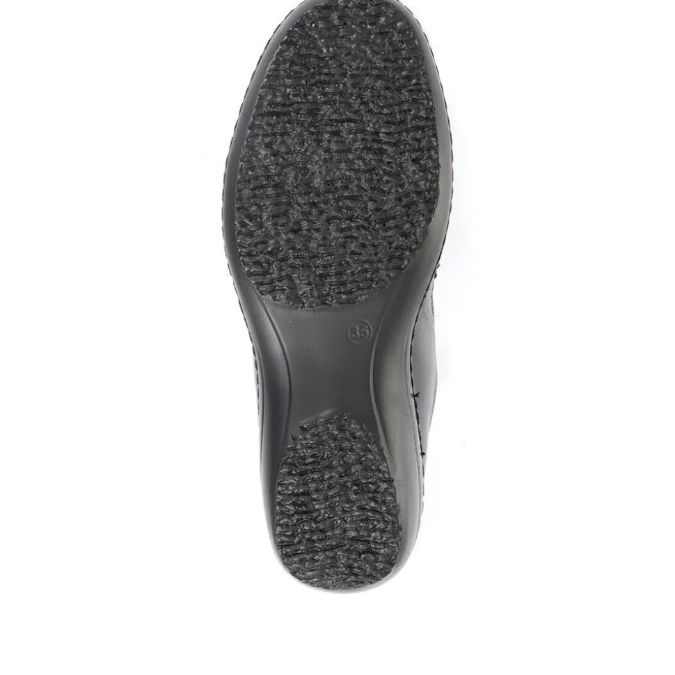 Handmade Slip-On Leather Shoes - Black