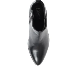 Harlow Block Heel Ankle Boots - Black