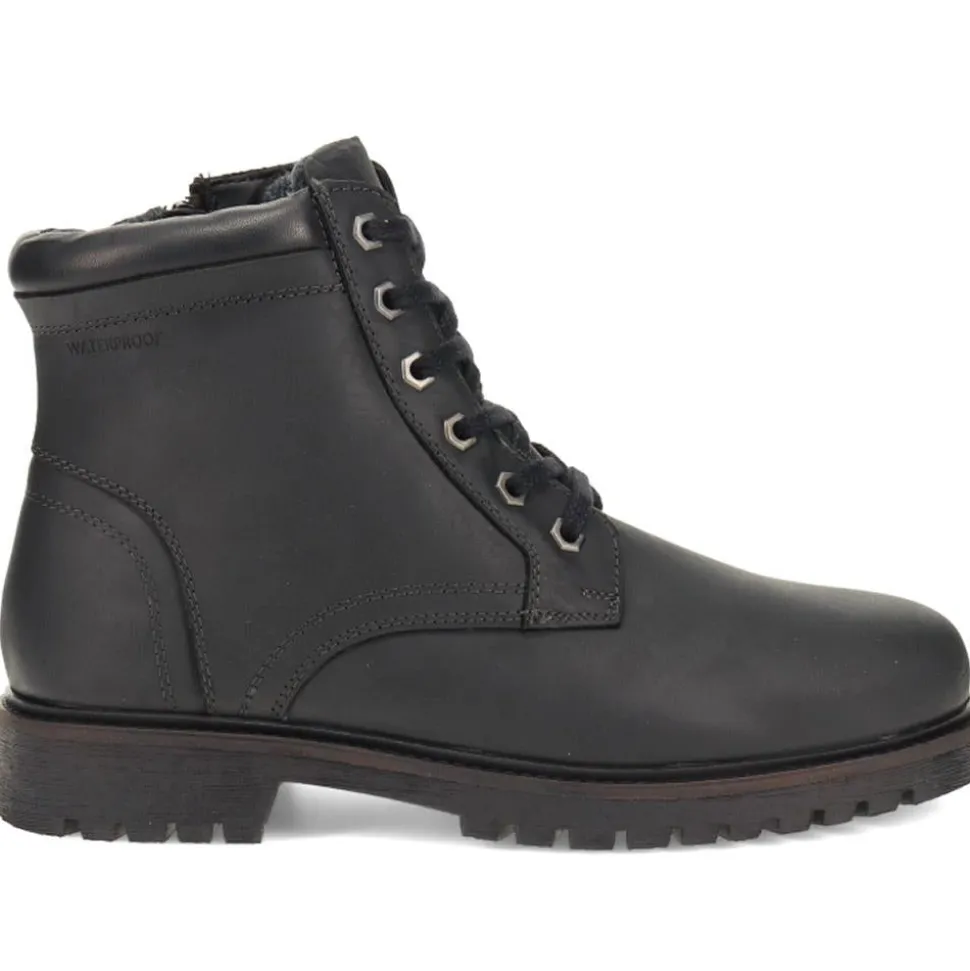 Hayle Water-Resistant Ankle Boots - Black