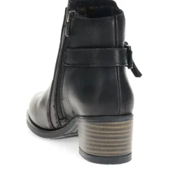Heeled Ankle Boots - Black