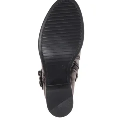 Heeled Ankle Boots - Black