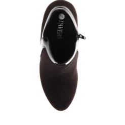 Heeled Ankle Boots - Black