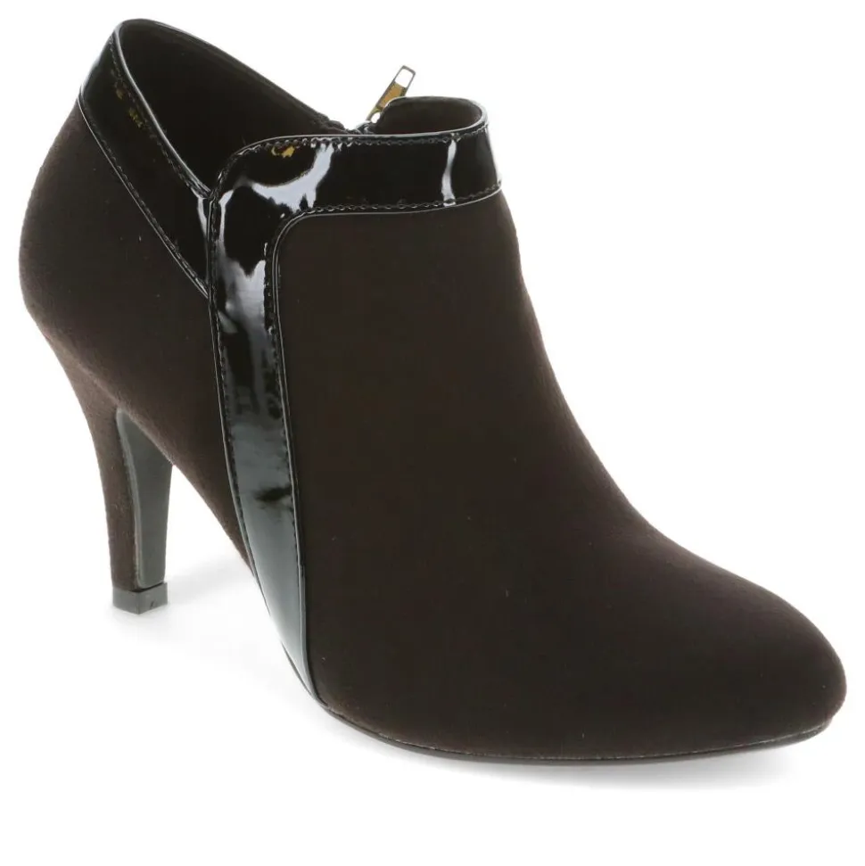 Heeled Ankle Boots - Black