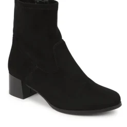 Heeled Ankle Boots - Black