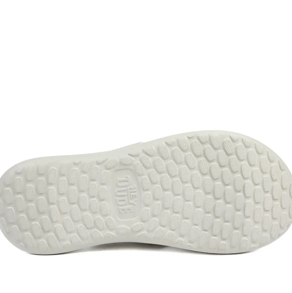 HeyDude Finn Flip Braided Flip Flops - Beige