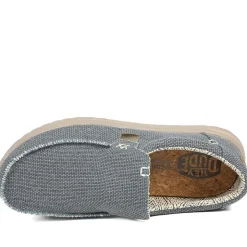 HeyDude Mikka Braided Textile Loafers - Navy
