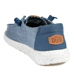 HeyDude Wendy Lace Up Shoes - Blue