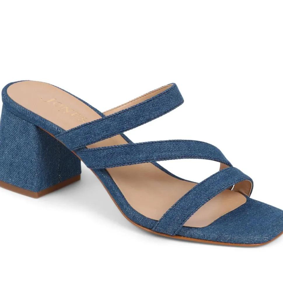 Honour Heeled Sandals - Denim