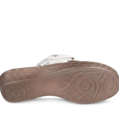 Inblu Touch Fasten Toe Post Sandals - White Multi