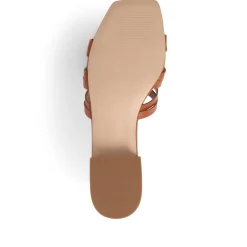 Izabella Mule Sandals - Tan