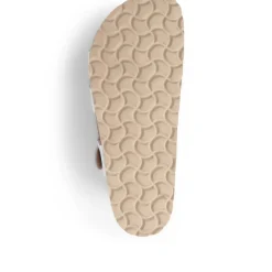 Jean Leather Sandals - Silver