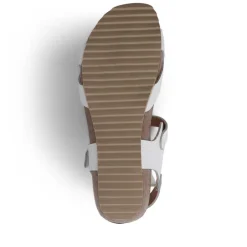 Joanie Leather Sandals - White