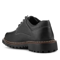 Josef Seibel Leather Water-Resistant Shoes - Black