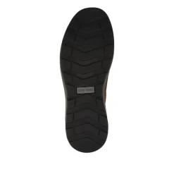 Josef Seibel Leather Water Resistant Slip On Shoes - Dark Brown