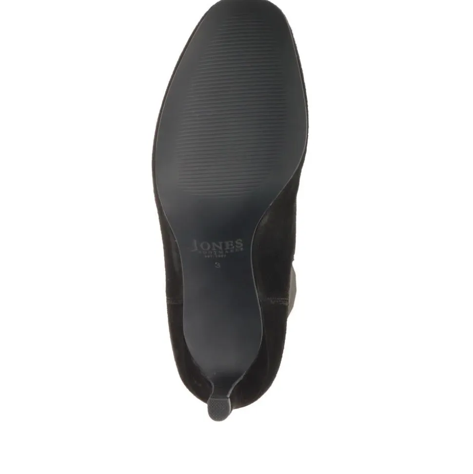 Katelyn Leather Ankle Boots - Black