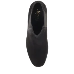 Katelyn Leather Ankle Boots - Black