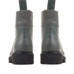 Katia Leather Hiker Boots - Green