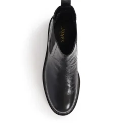 Kefalonia Leather Chelsea Boots - Black Patent