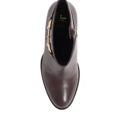 Kelda Heeled Ankle Boots - Brown