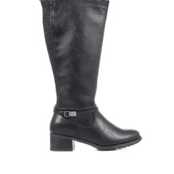 Knee High Boot - Black